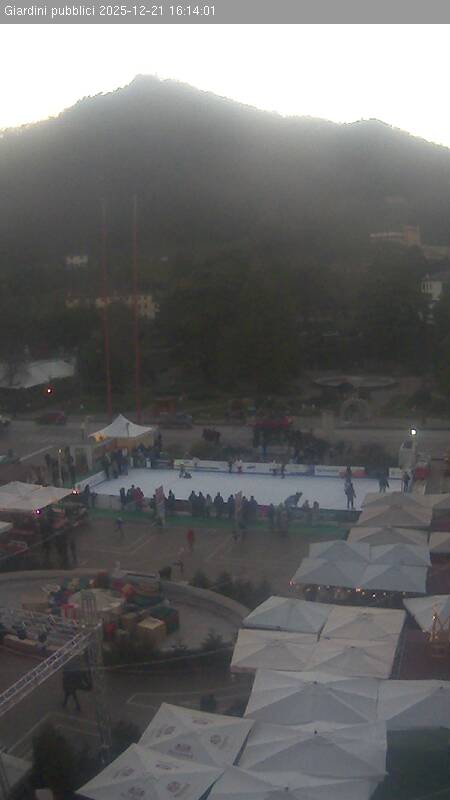 Piazza del Popolo e giardini